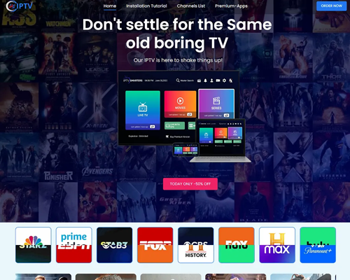 NO.19 IPTV WebSite