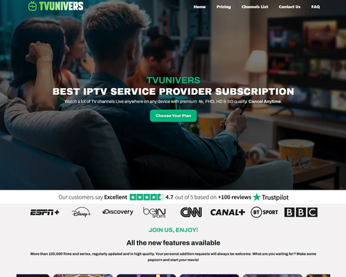 NO.3 IPTV WebSite