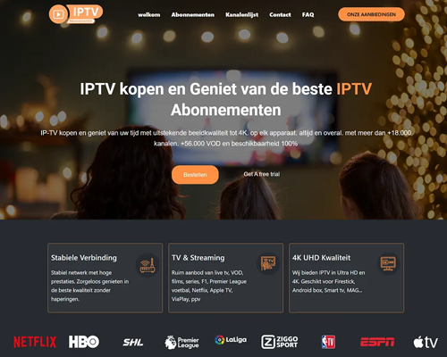 NO.6 IPTV WebSite